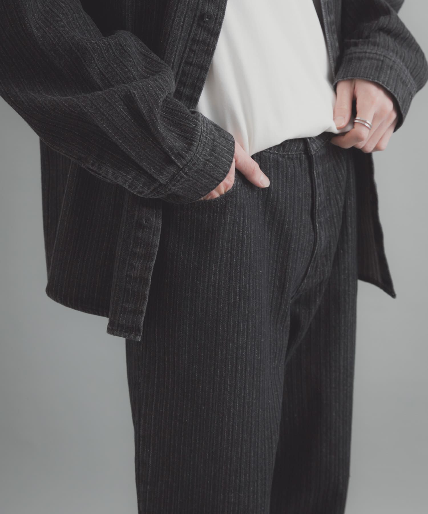 SENSE OF PLACE by URBAN RESEARCH「ジャガードデニムストレートパンツ」|その他|