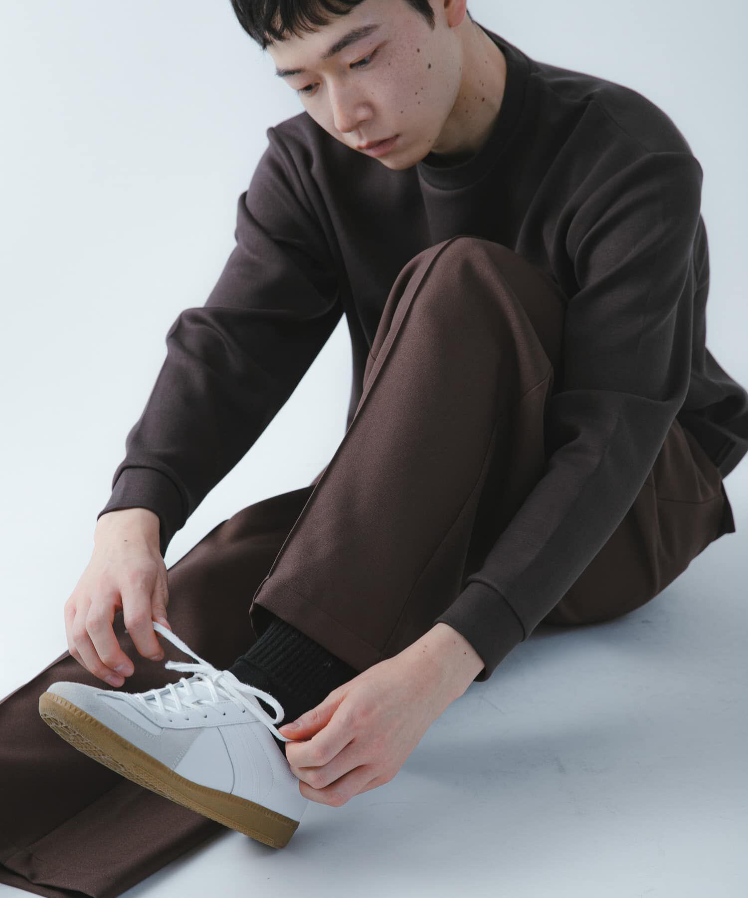 SENSE OF PLACE by URBAN RESEARCH「『撥水/防花粉』SKINProofタックワイドパンツ」|その他|