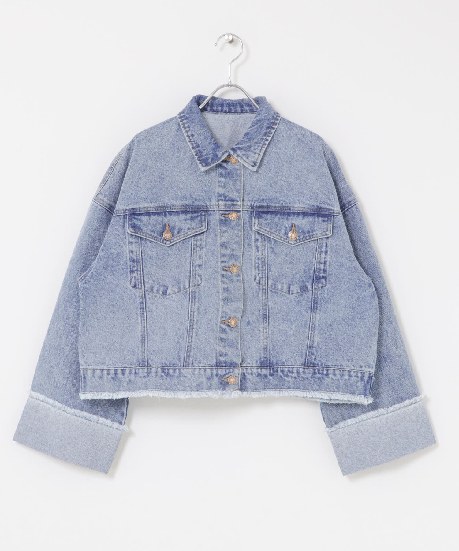 SENSE OF PLACE by URBAN RESEARCH「ロールアップデニムジャケット」|デニムジャケット|