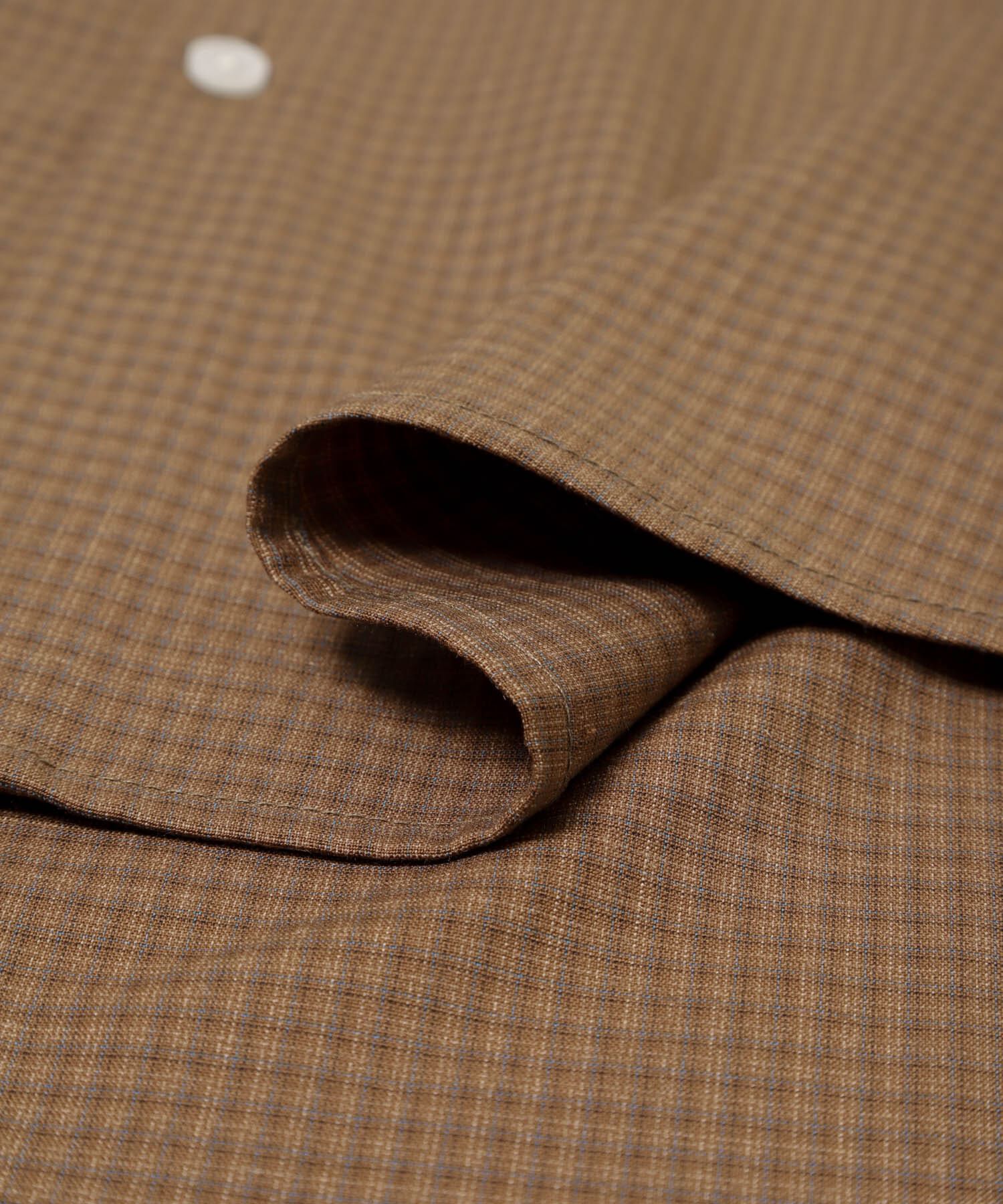 SENSE OF PLACE by URBAN RESEARCH「マイクロチェックレギュラーカラーシャツ」|シャツ・ブラウス|