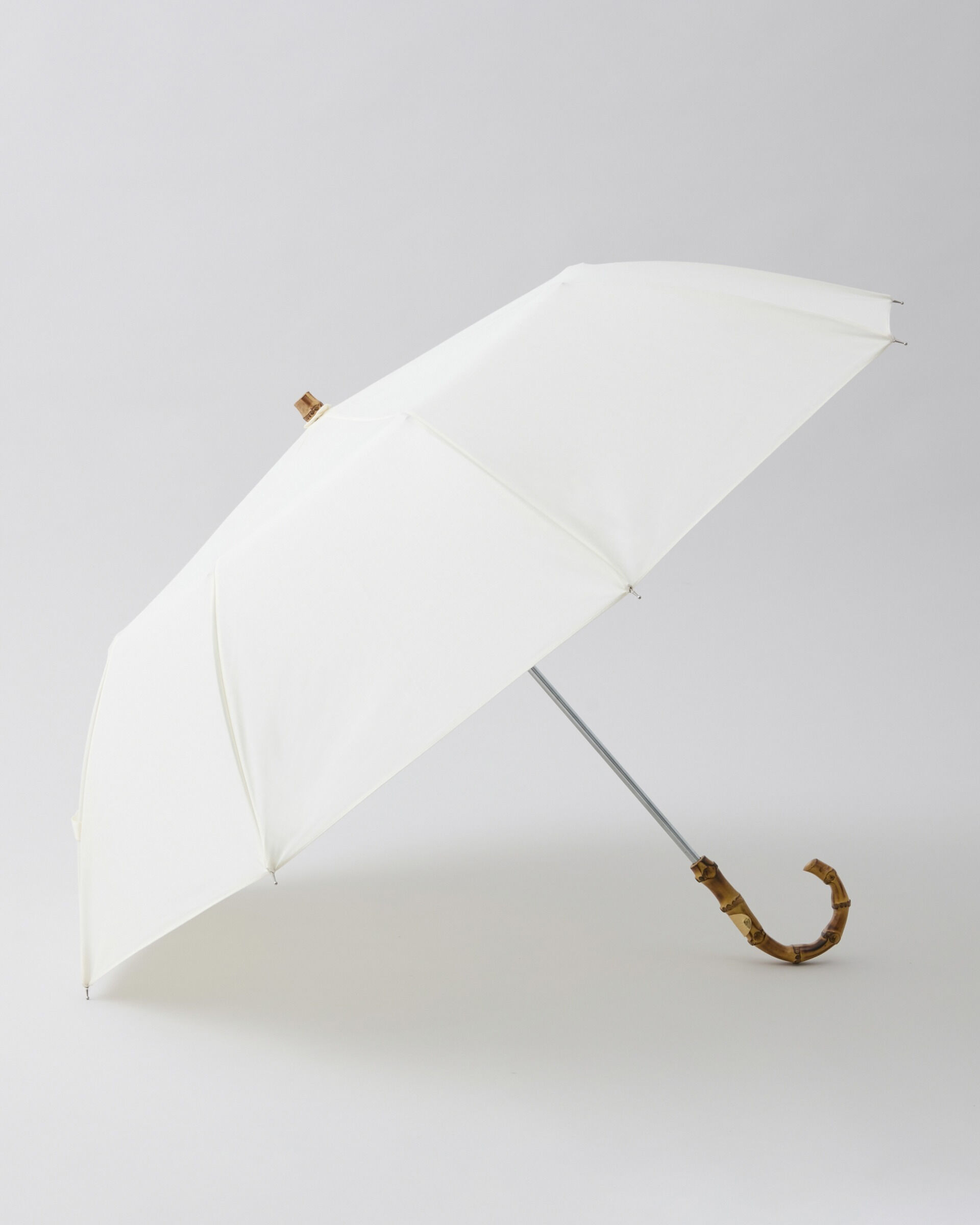 Traditional Weatherwear「FOLDING BAMBOO」|傘|ﾎﾜｲﾄ