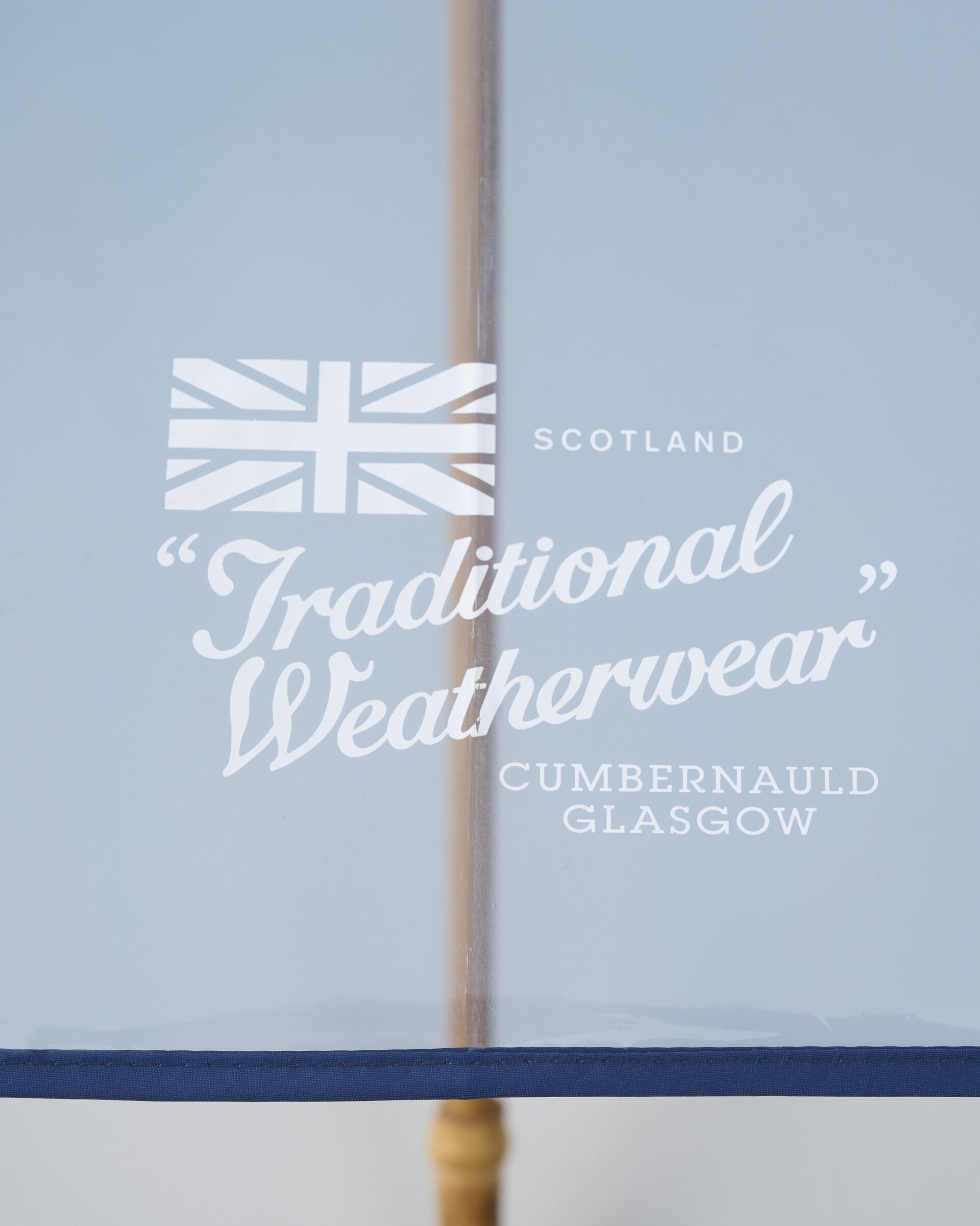 Traditional Weatherwear「CLEAR UMBRELLA BAMBOO LITE」|傘|