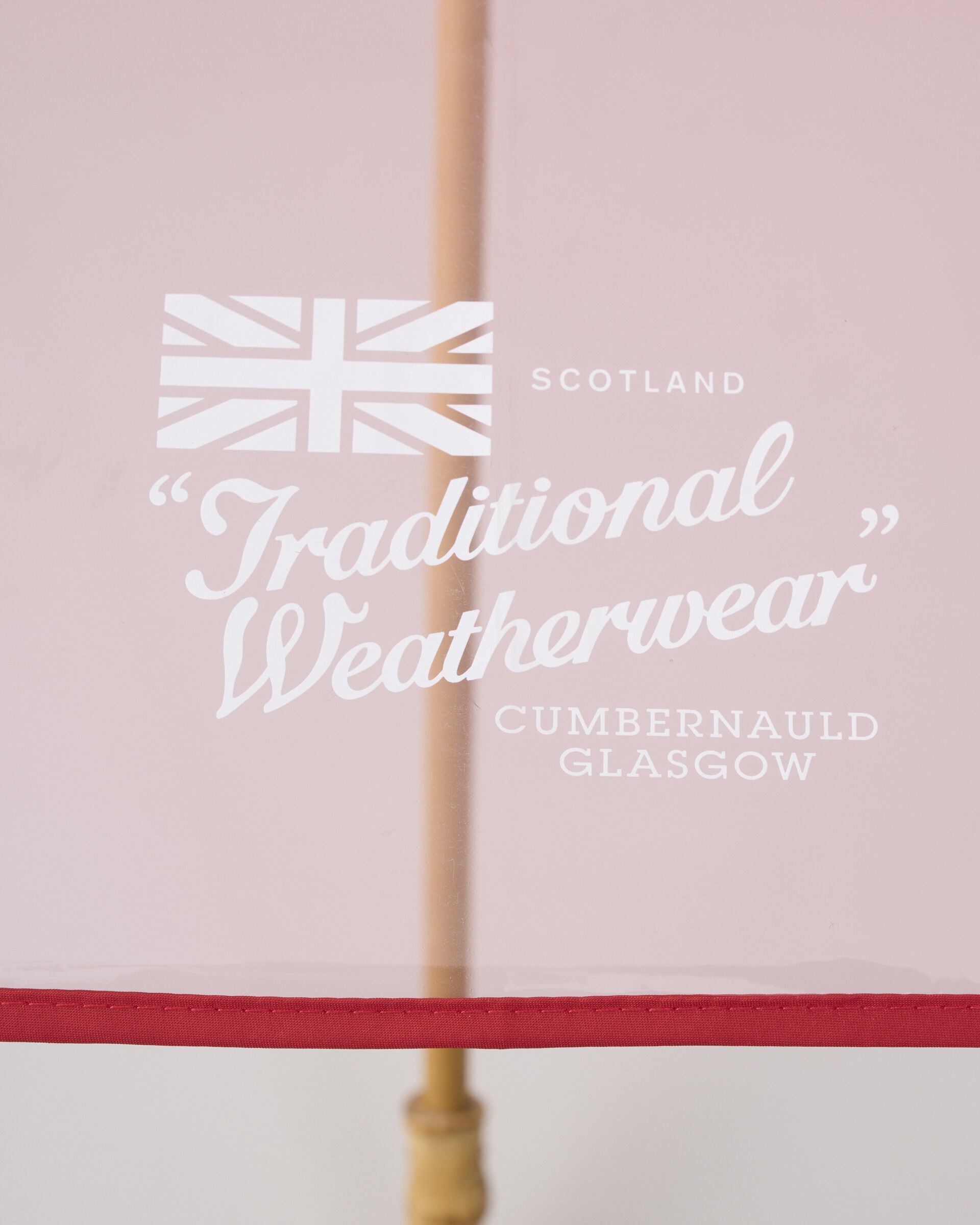 Traditional Weatherwear「CLEAR UMBRELLA BAMBOO LITE」|傘|