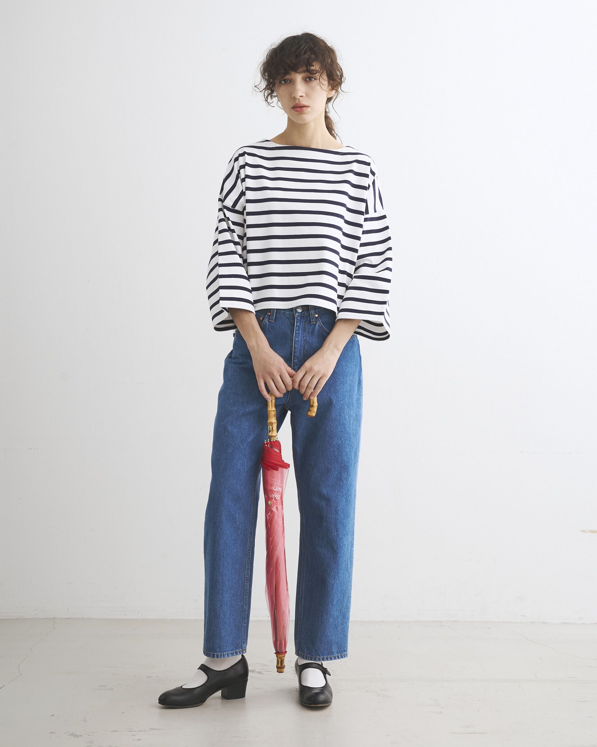 Traditional Weatherwear「CLEAR UMBRELLA BAMBOO LITE」|傘|