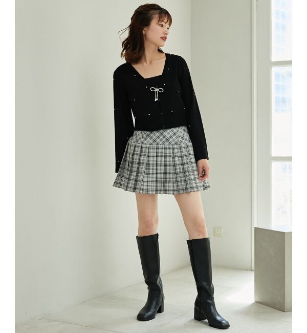 MAJESTICLEGON「チェックプリーツスカパン」|その他|