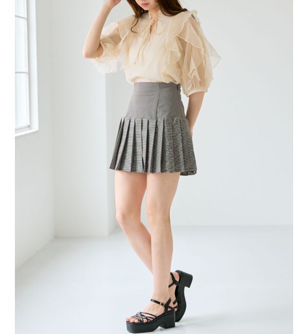 MAJESTICLEGON「チェックプリーツスカパン」|その他|