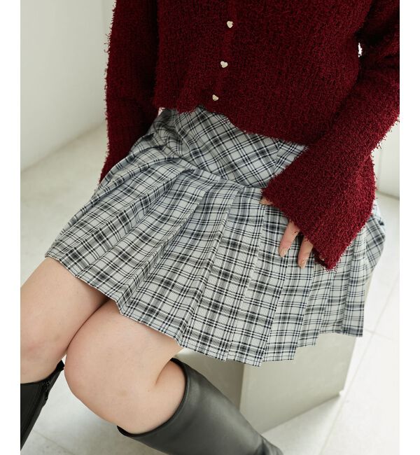 MAJESTICLEGON「チェックプリーツスカパン」|その他|柄Ｂ