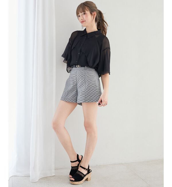 MAJESTICLEGON「ベルト付きショートパンツ」|その他|