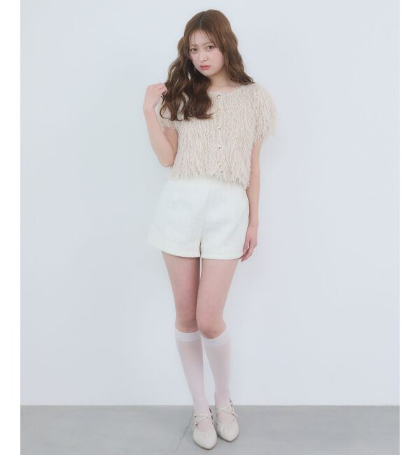  「キラキラツイードショートパンツ」|その他|