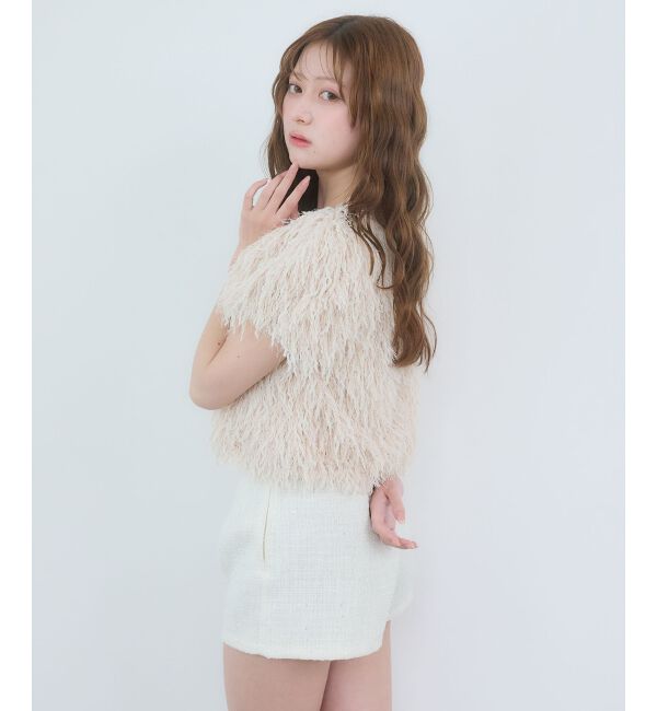  「キラキラツイードショートパンツ」|その他|