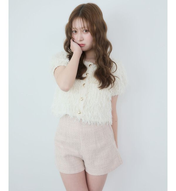  「キラキラツイードショートパンツ」|その他|