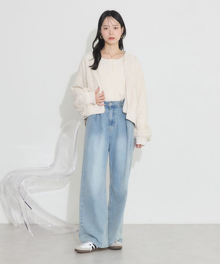 earth music&ecology「リバーシブルMA-1」|ブルゾン・スタジャン|