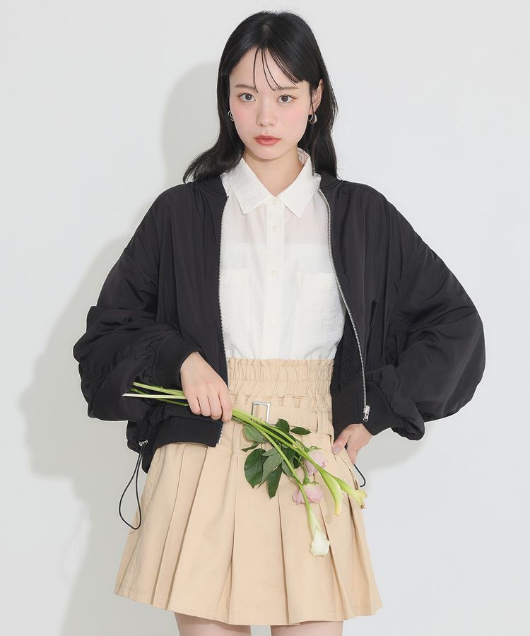 earth music&ecology「リバーシブルMA-1」|ブルゾン・スタジャン|