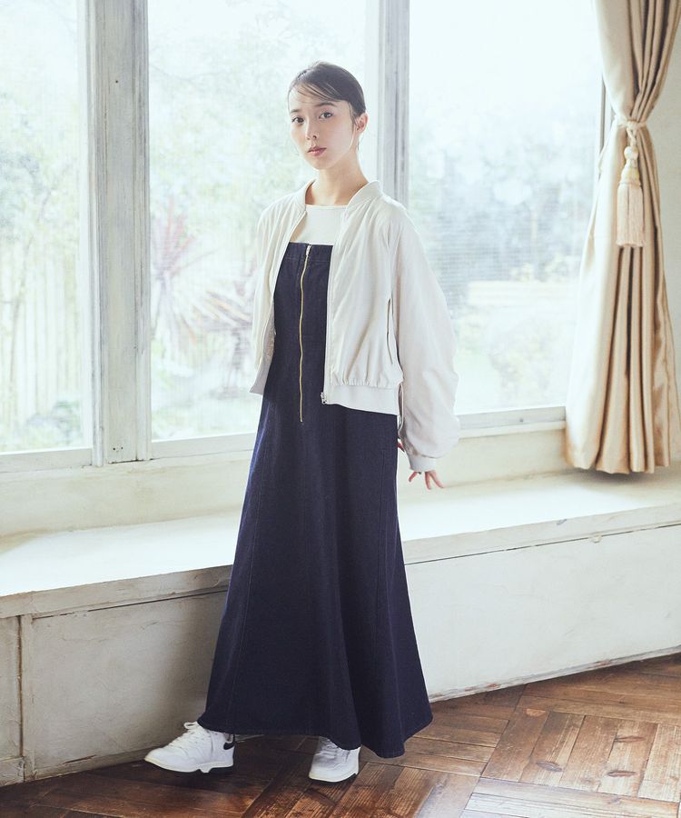 earth music&ecology「リバーシブルMA-1」|ブルゾン・スタジャン|