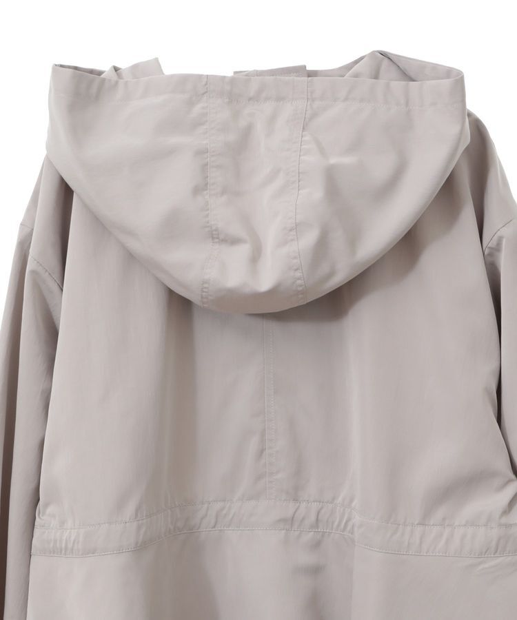 earth music&ecology「ドロストペプラムマウンテンパーカー」|ブルゾン・スタジャン|