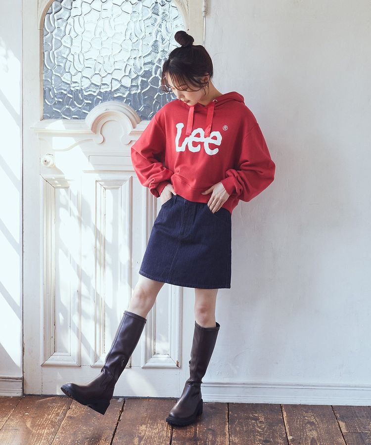 earth music&ecology「Lee&times;e.m.a.eデニムミニスカート」|スカート|