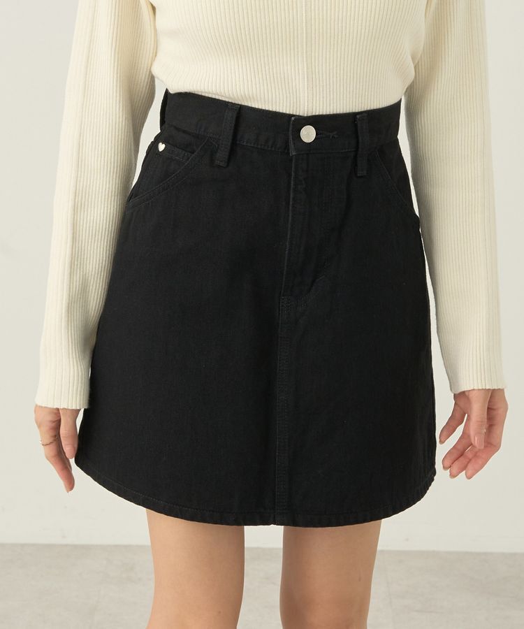 earth music&ecology「Lee&times;e.m.a.eデニムミニスカート」|スカート|