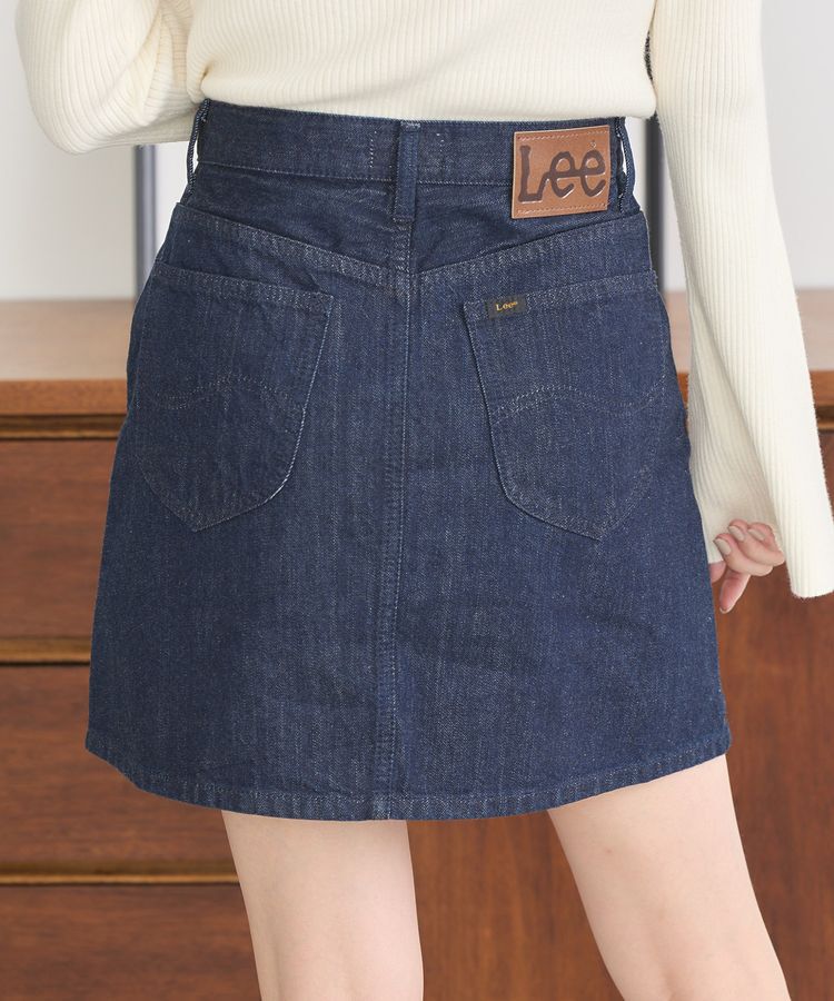 earth music&ecology「Lee&times;e.m.a.eデニムミニスカート」|スカート|One Wash