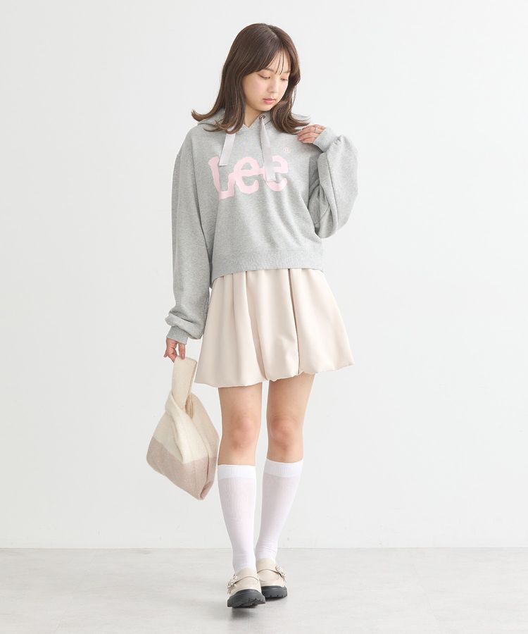 earth music&ecology「Lee&times;e.m.a.eショート丈パーカー」|スウェット・ジャージ|