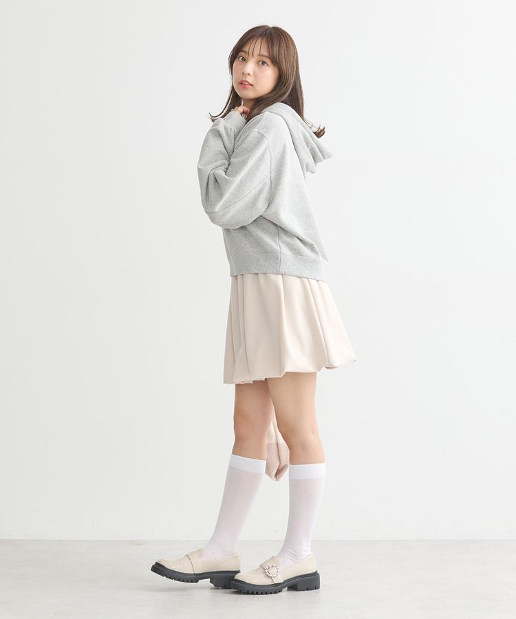 earth music&ecology「Lee&times;e.m.a.eショート丈パーカー」|スウェット・ジャージ|