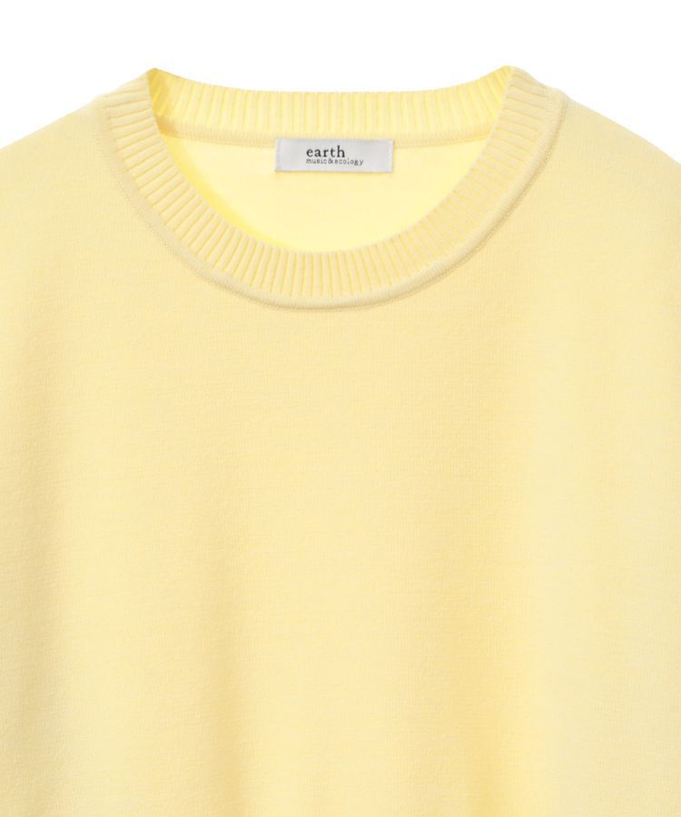 earth music&ecology「アシンメトリープリーツドッキングプルオーバー」|チュニック|