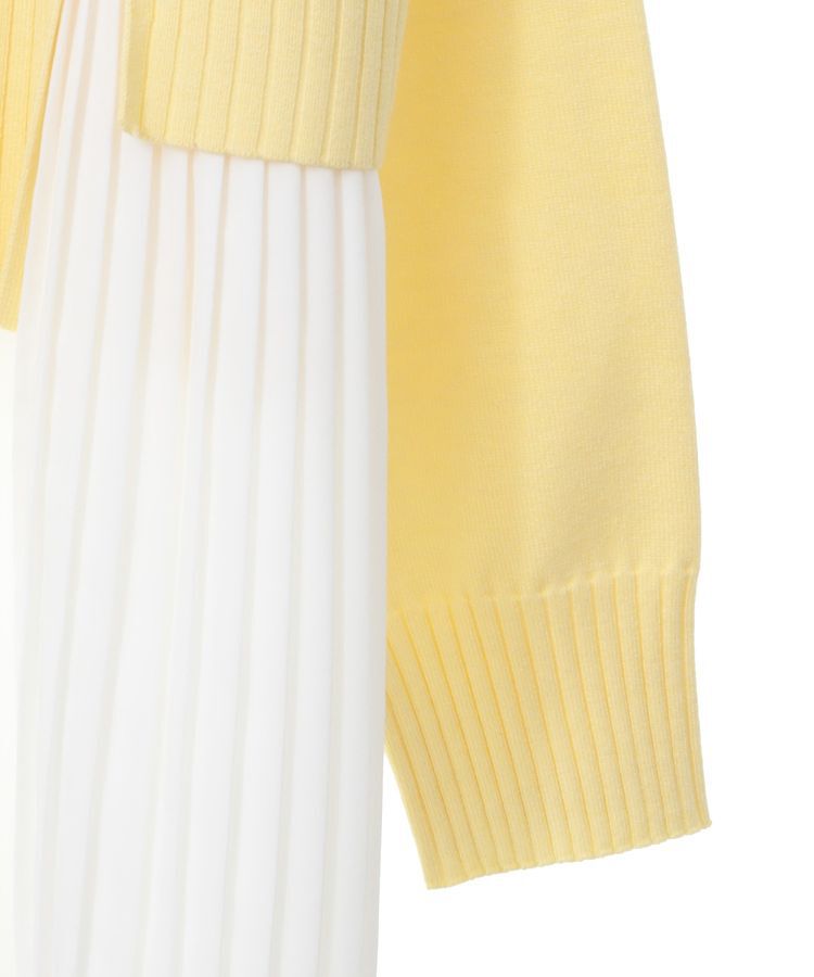 earth music&ecology「アシンメトリープリーツドッキングプルオーバー」|チュニック|