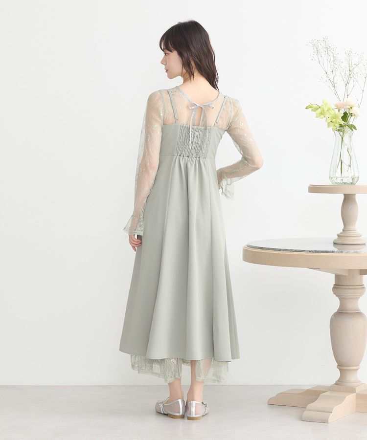 earth music&ecology「SET2点レースワンピース＋キャミワンピース」|ワンピース|