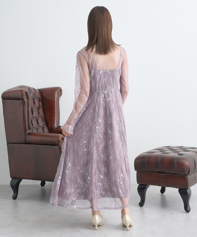 earth music&ecology「SET2点レースワンピース＋キャミワンピース」|ワンピース|