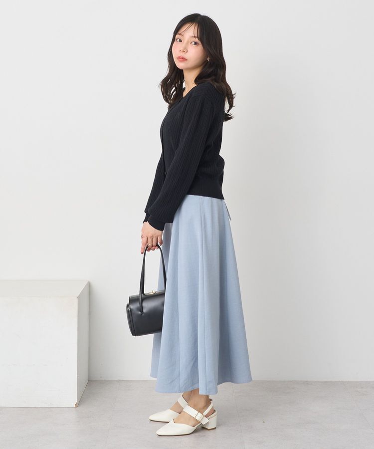 earth music&ecology「ミニケーブルコンパクトカーディガン」|カーディガン|