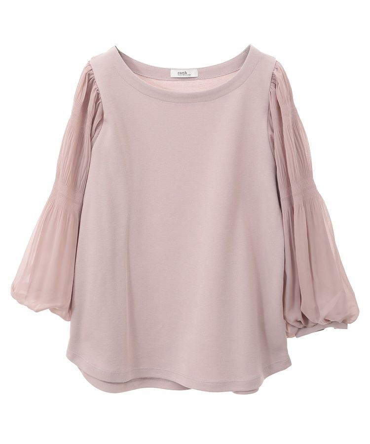 earth music&ecology「マジョリカプリーツプルオーバー」|Tシャツ・カットソー|