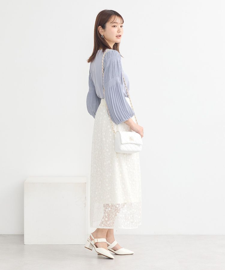 earth music&ecology「マジョリカプリーツプルオーバー」|Tシャツ・カットソー|