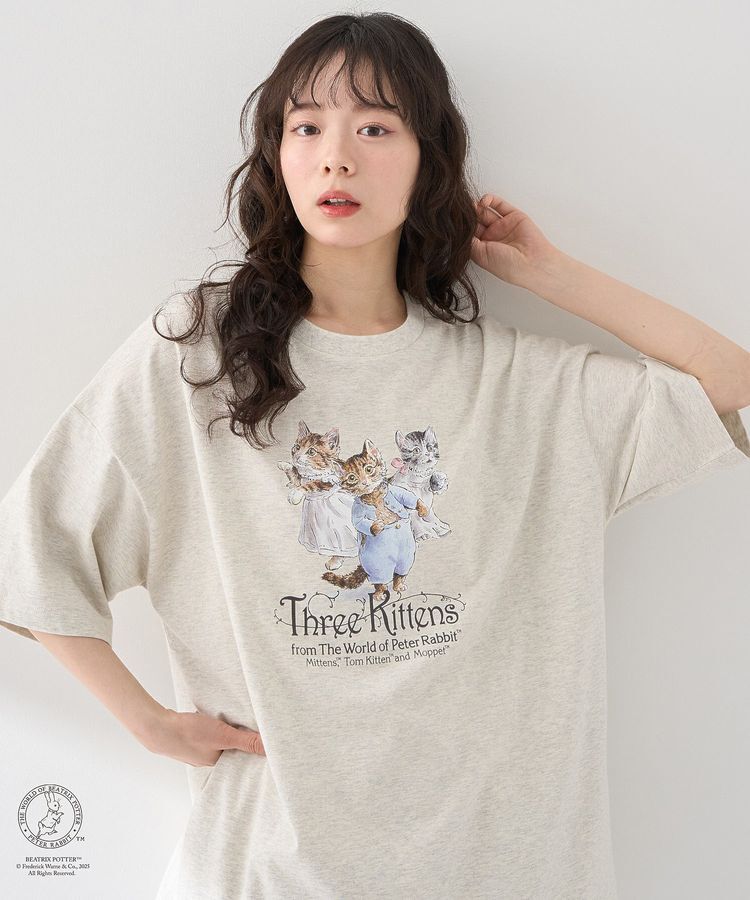 earth music&ecology「PeterRabbit(TM)/earth こねこのトムＴ」|Tシャツ・カットソー|