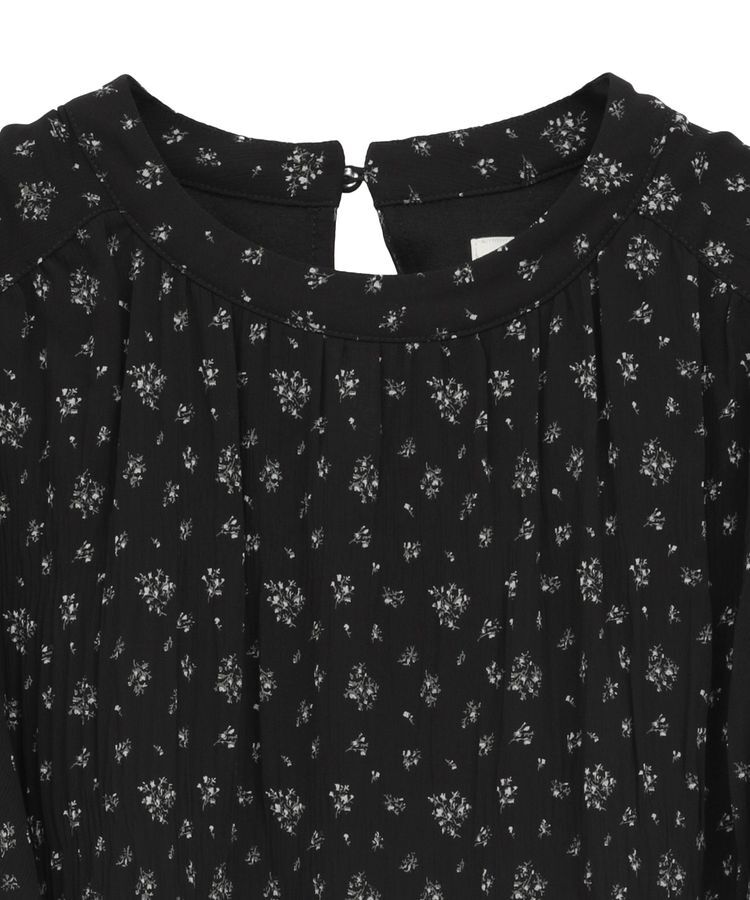 earth music&ecology「マジョリカプリーツ半袖ブラウス」|シャツ・ブラウス|