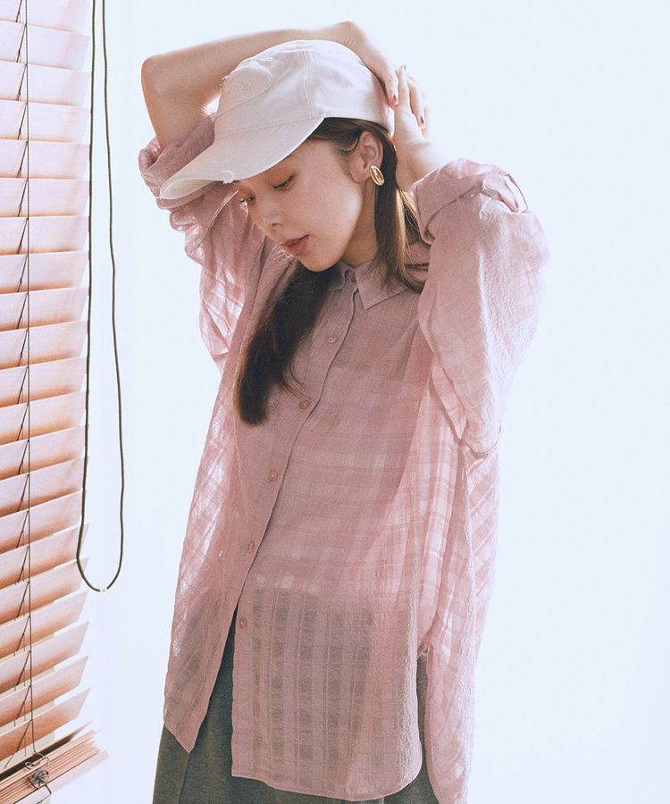 earth music&ecology「ダメージロゴキャップ」|その他|