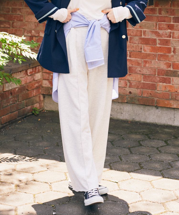 earth music&ecology「センターシームタックスウェットパンツ」|その他|