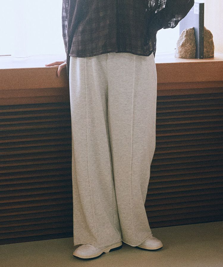 earth music&ecology「センターシームタックスウェットパンツ」|その他|