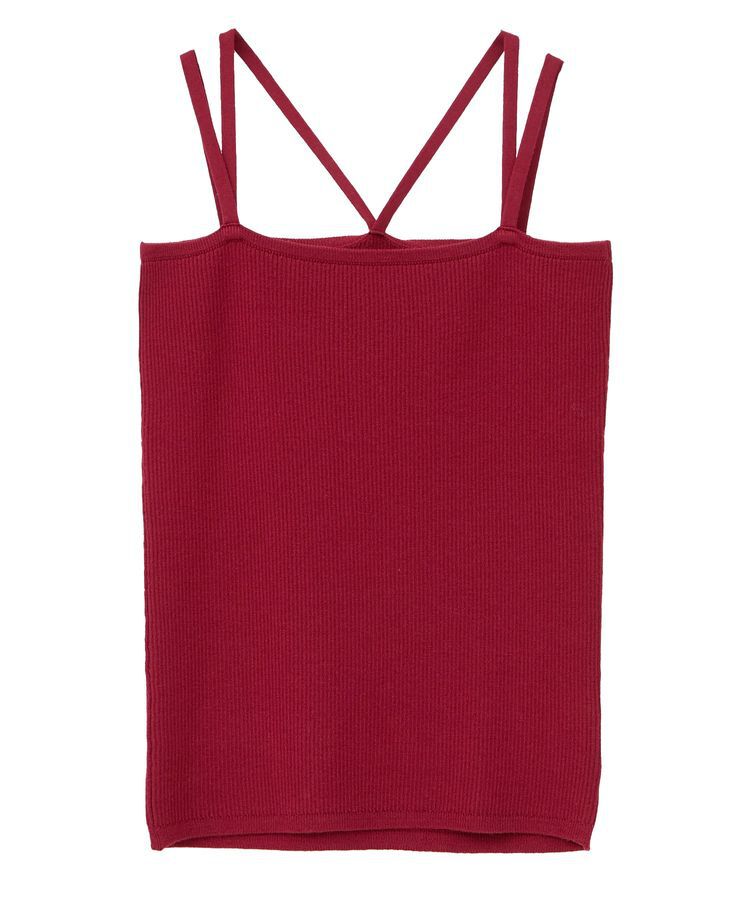 earth music&ecology「SET2点クロスニット+キャミソール」|ニット・セーター|