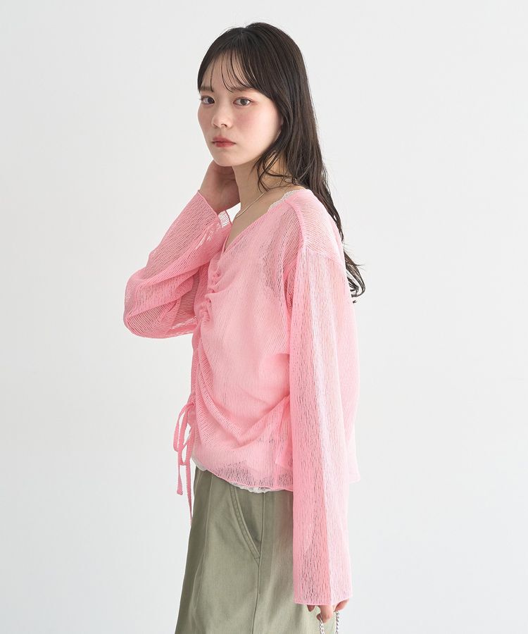 earth music&ecology「フロントドロストシアープルオーバー」|Tシャツ・カットソー|