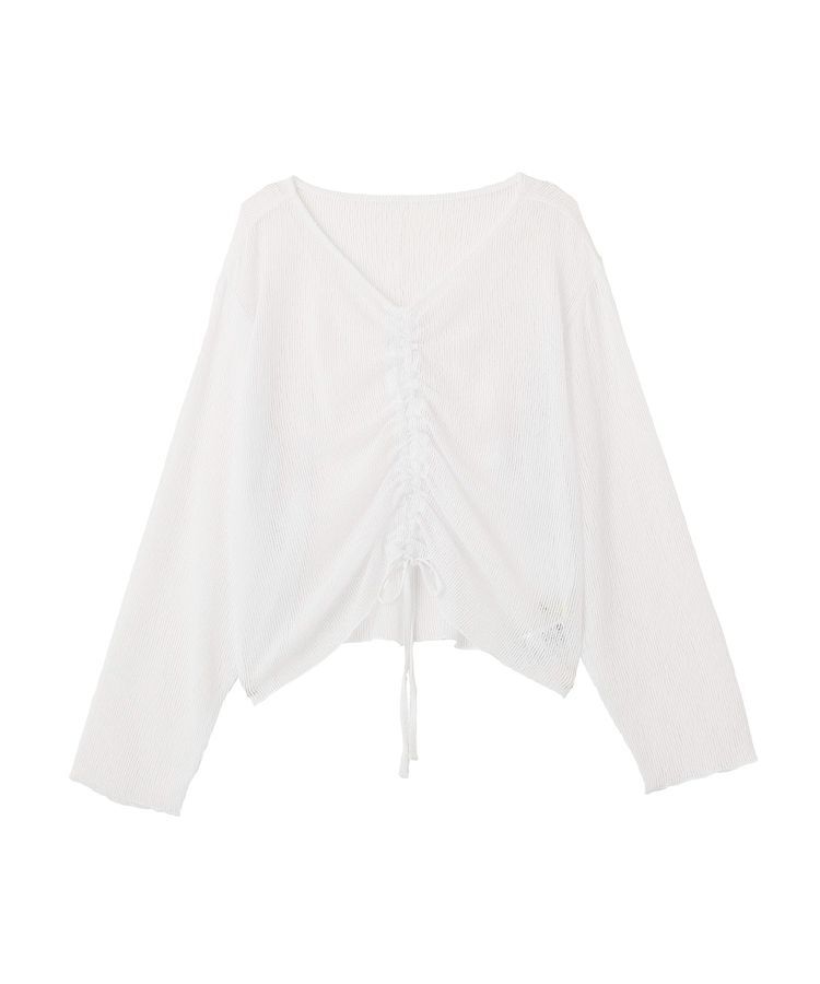 earth music&ecology「フロントドロストシアープルオーバー」|Tシャツ・カットソー|