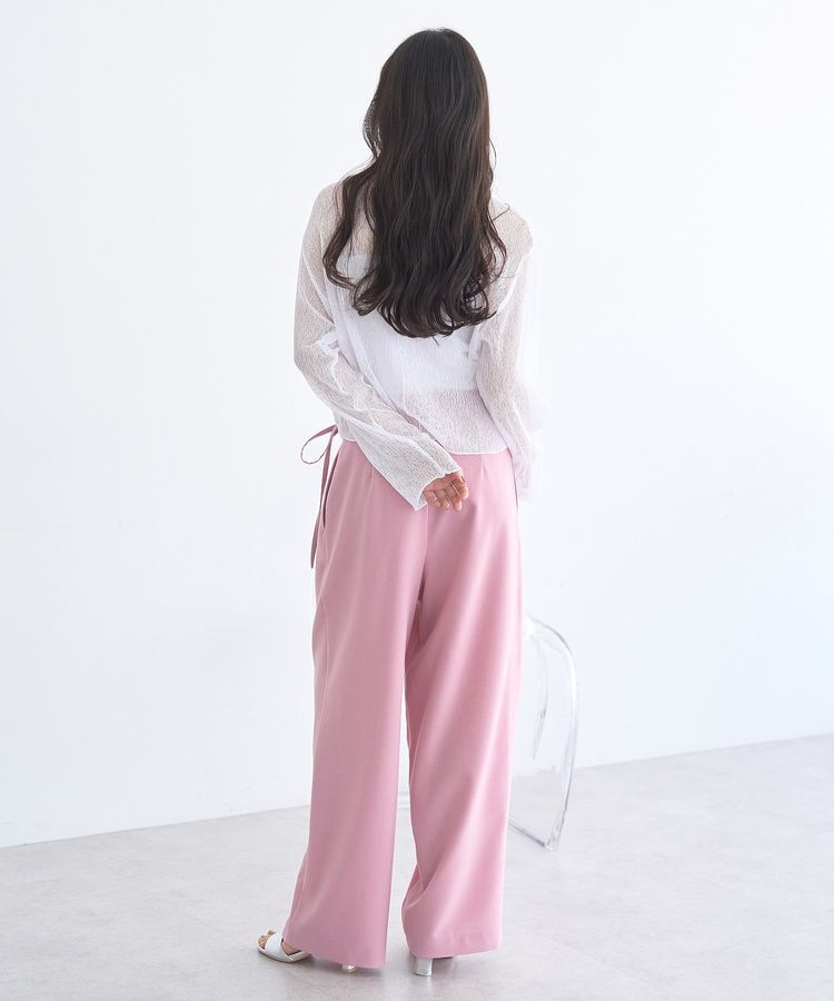 earth music&ecology「フロントドロストシアープルオーバー」|Tシャツ・カットソー|