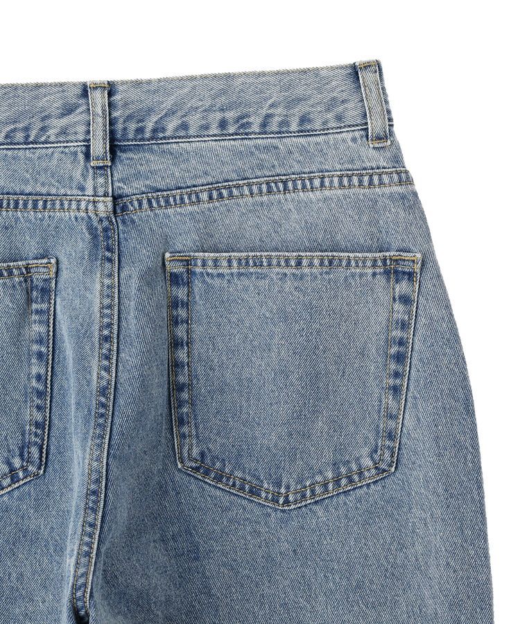 earth music&ecology「ウエストアシメデニムパンツ」|デニム|