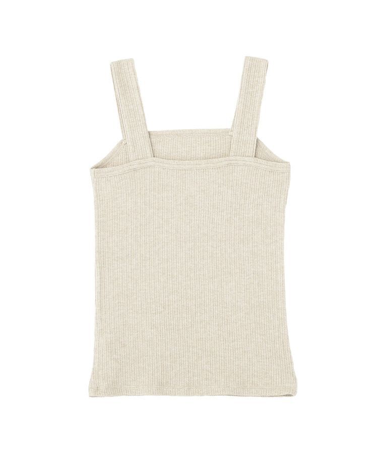 earth music&ecology「チェーンリブラメカットタンクトップ」|インナー|