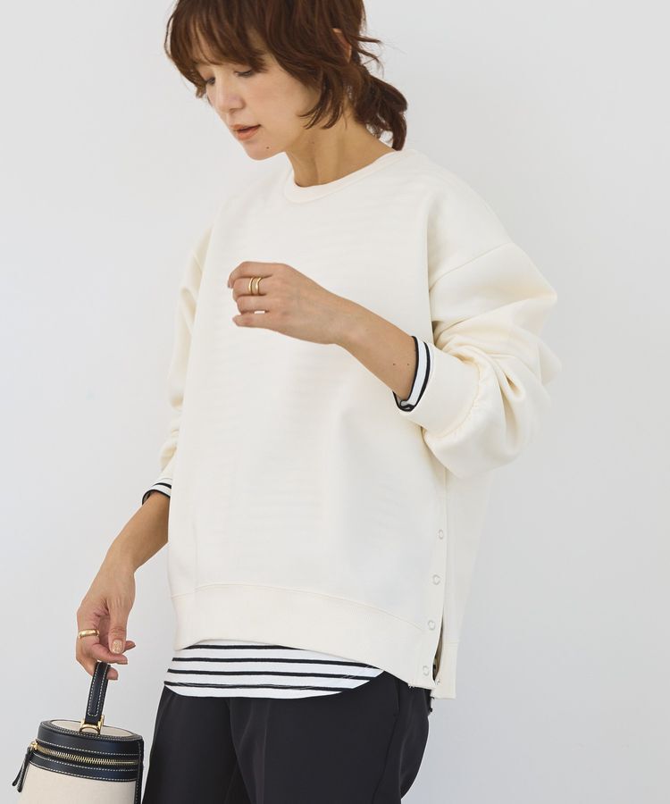 AMERICAN HOLIC「サイドドットボタンポンチプルオーバー」|スウェット・ジャージ|