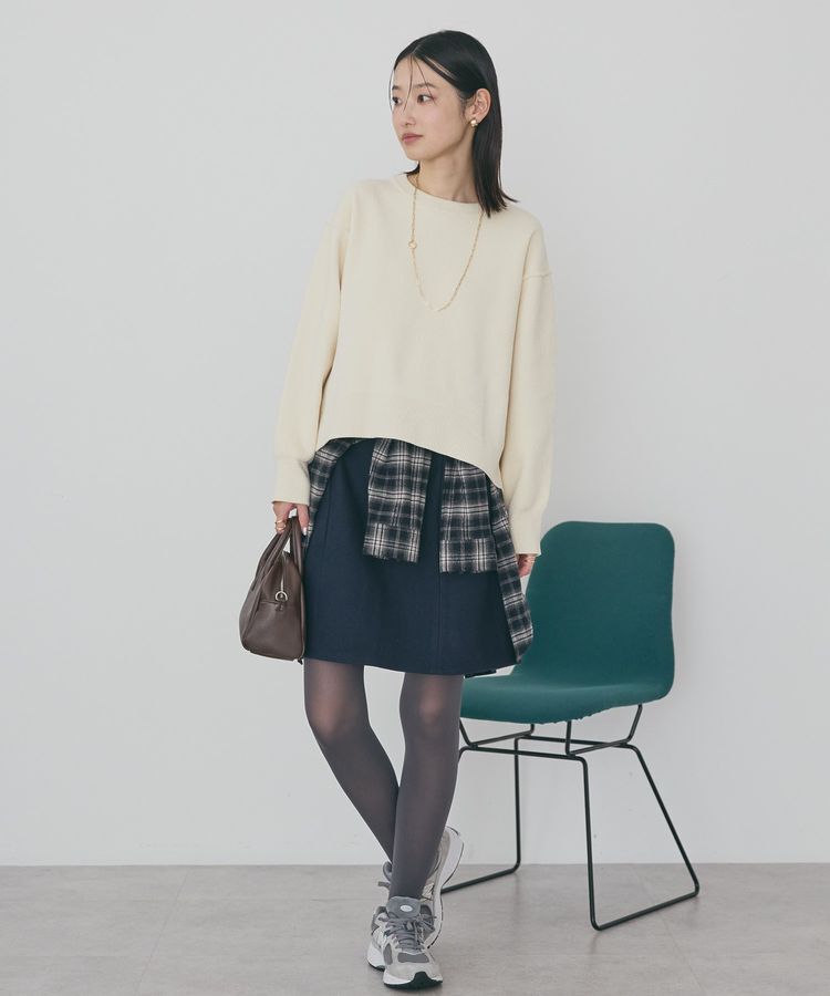 AMERICAN HOLIC「【選べる丈】モールニットプルオーバー」|ニット・セーター|