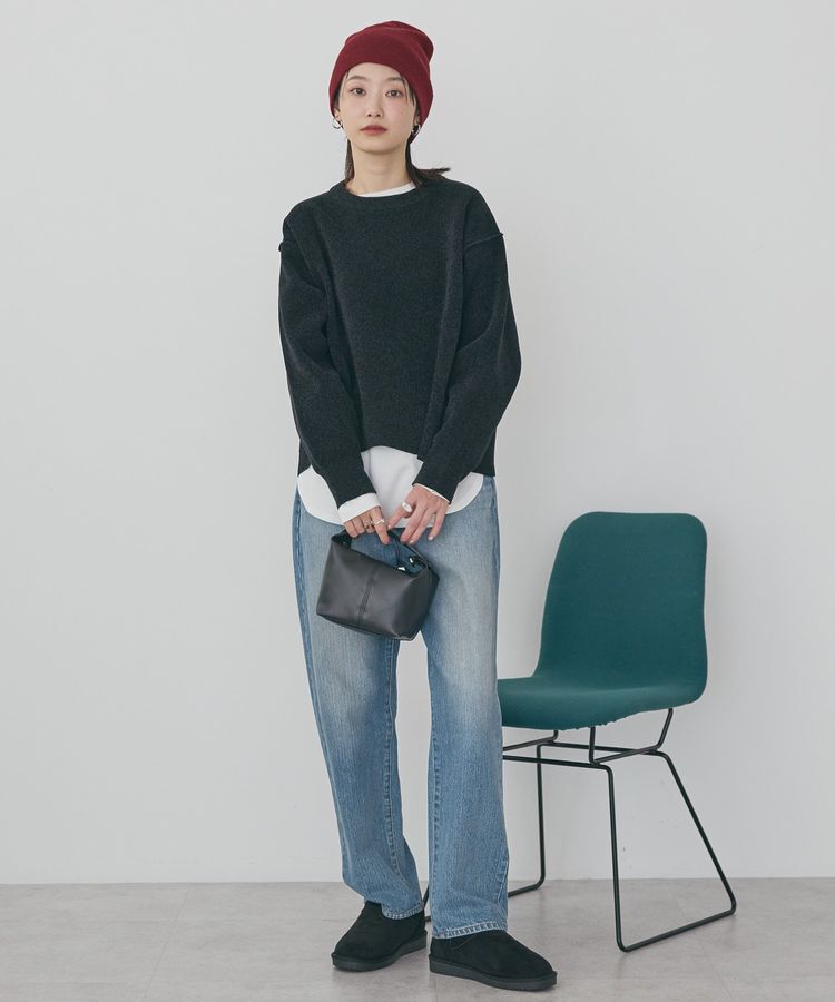 AMERICAN HOLIC「【選べる丈】モールニットプルオーバー」|ニット・セーター|