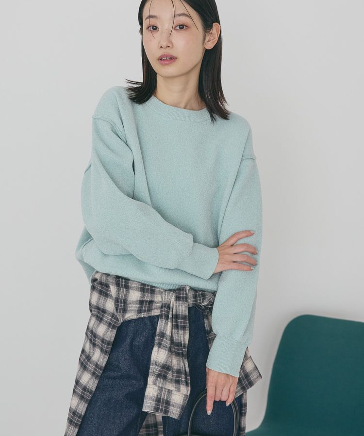 AMERICAN HOLIC「【選べる丈】モールニットプルオーバー」|ニット・セーター|