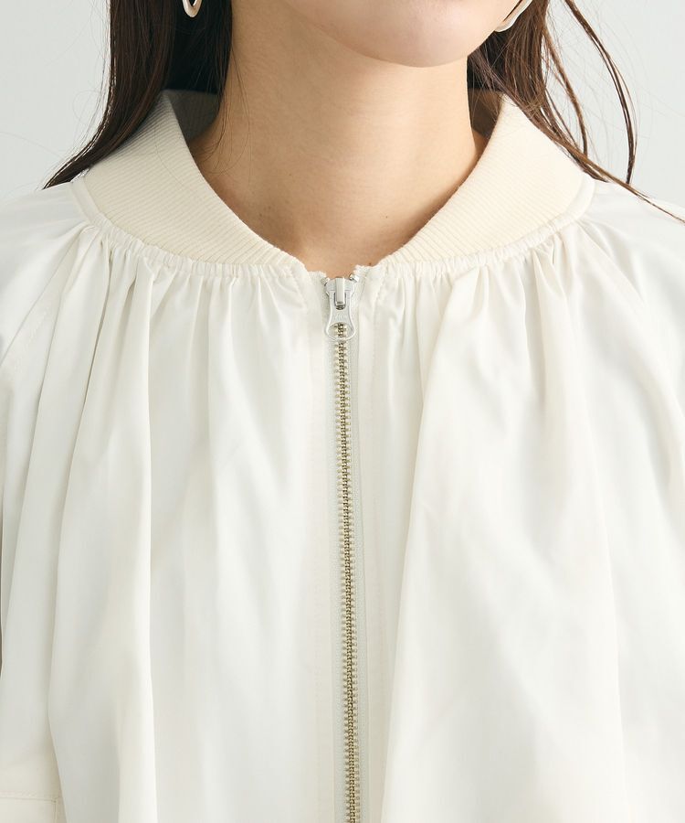 Green Parks「・SUGAR SPOON ボリュームギャザーMA-1」|ブルゾン・スタジャン|