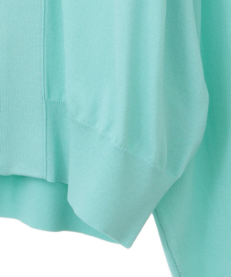 Green Parks「フロントZIPニットカーディガン」|カーディガン|