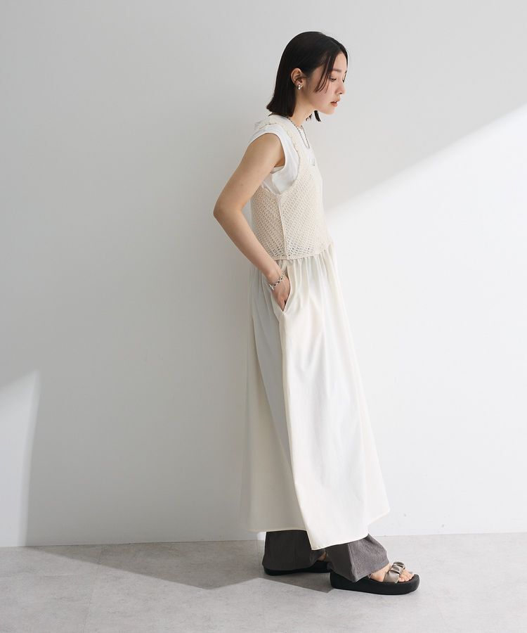 Green Parks「・SUGAR SPOON クロシェキリカエワンピース」|ワンピース|