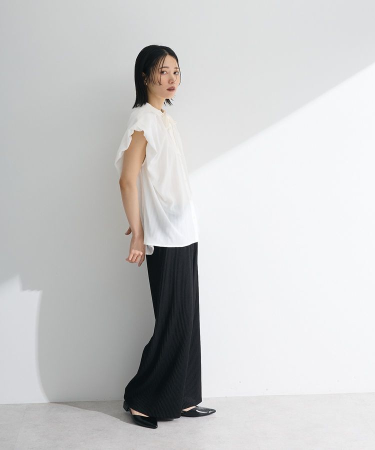 Green Parks「・ELENCARE DUE ボウタイフレンチブラウス」|シャツ・ブラウス|